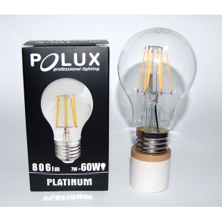 Żarówka filament LED E27 7W